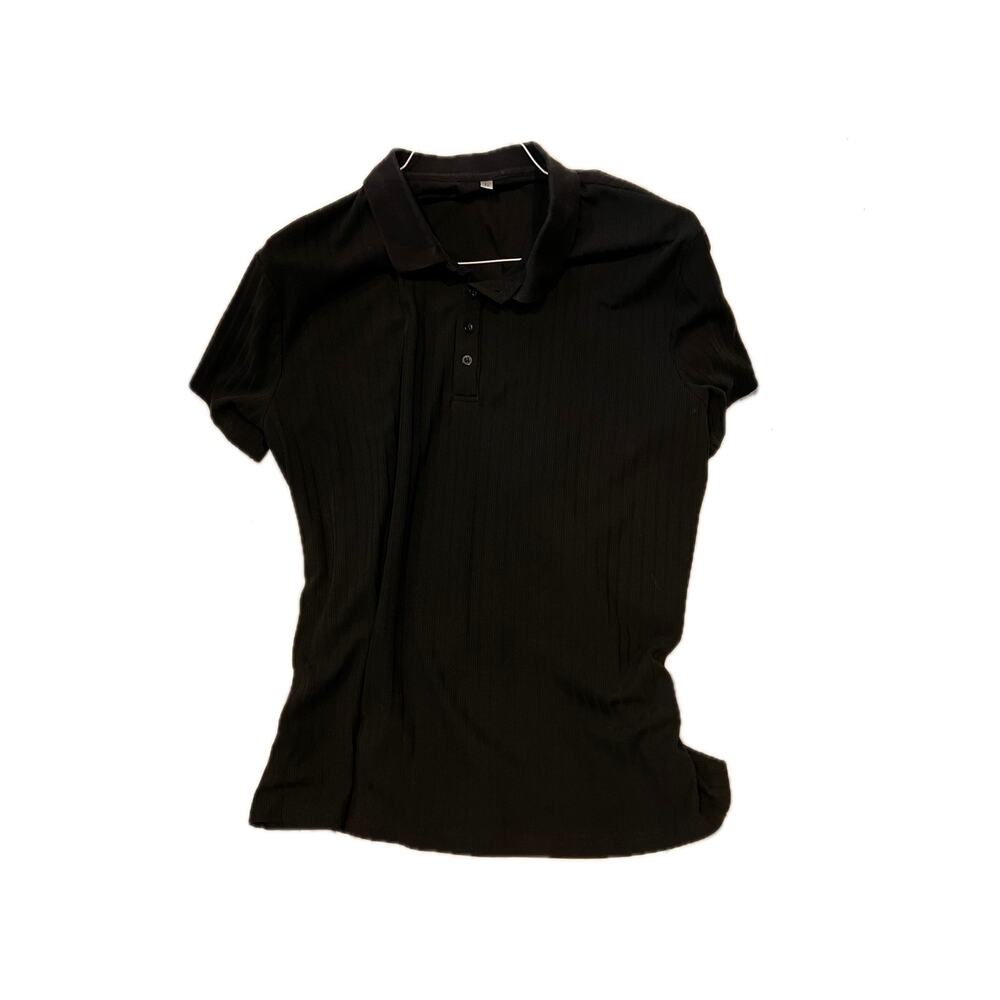 Target Black Polo Shirt Mens L